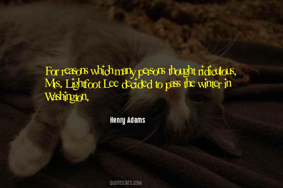 Henry Adams Quotes #659913