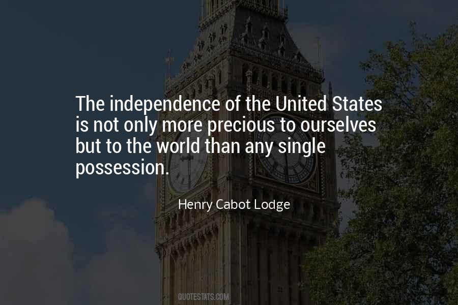 Henry Cabot Lodge Quotes #1162973