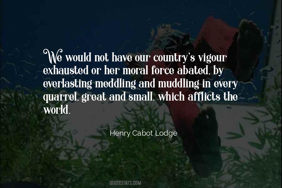 Henry Cabot Lodge Quotes #1379589