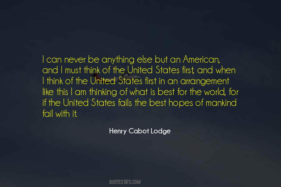 Henry Cabot Lodge Quotes #339314