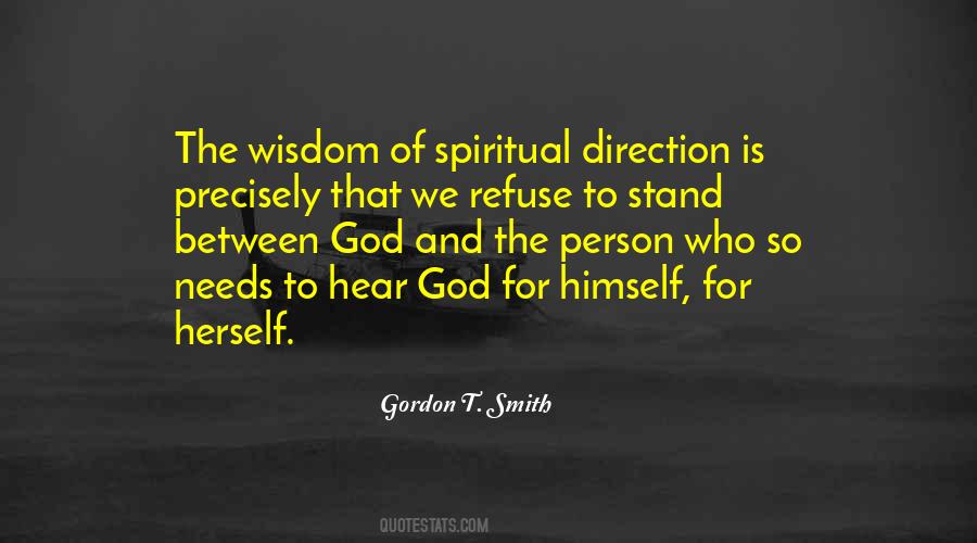 Quotes About Spiritual Direction #1561045