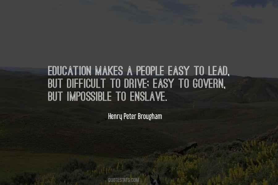 Henry Peter Brougham Quotes #939119