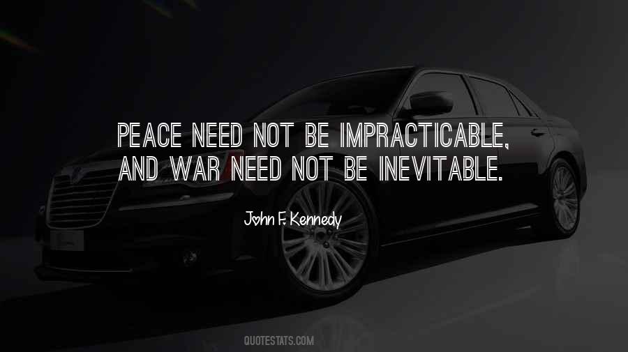 Quotes About Inevitable War #1003202