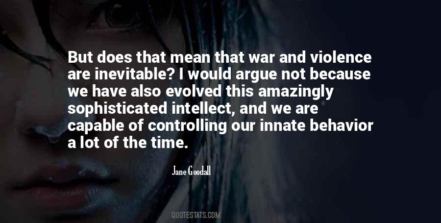 Quotes About Inevitable War #458150