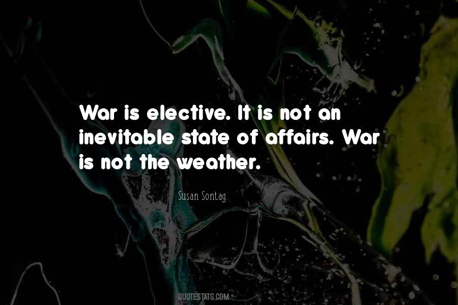 Quotes About Inevitable War #534102