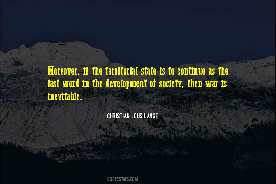 Quotes About Inevitable War #746473