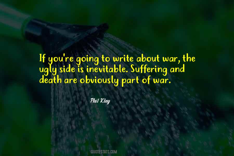 Quotes About Inevitable War #960003