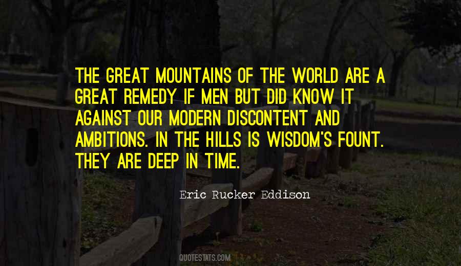 Quotes About Mountains #1680380