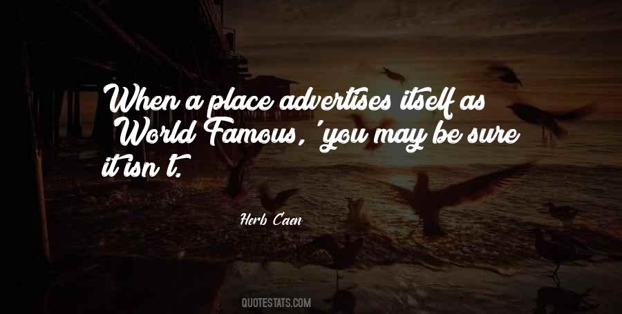 Herb Caen Quotes #1267715