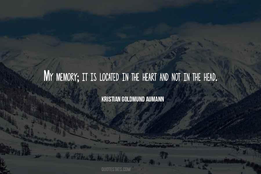 Quotes About The Head And The Heart #164575
