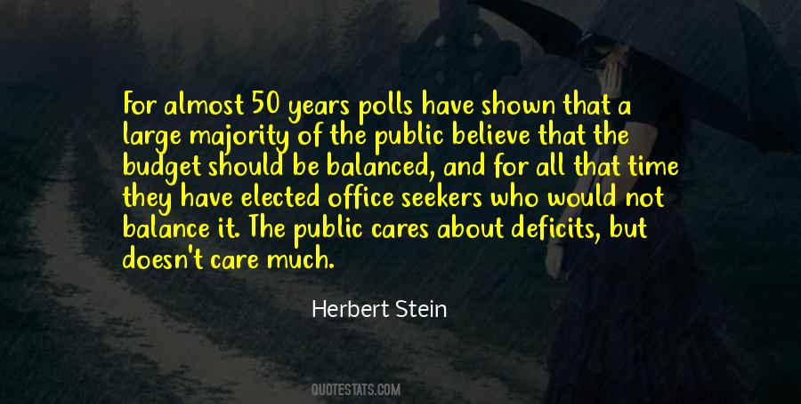 Herbert Stein Quotes #51283