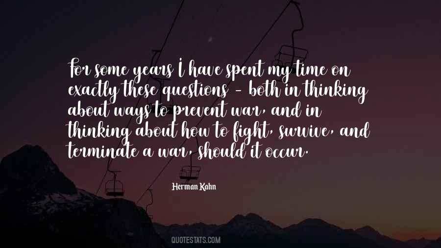 Herman Kahn Quotes #1392423