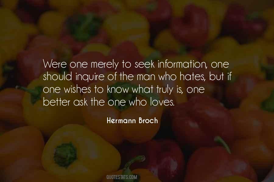 Hermann Broch Quotes #105761