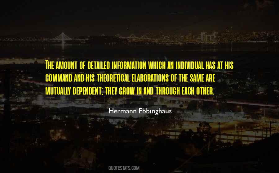 Hermann Ebbinghaus Quotes #1288812