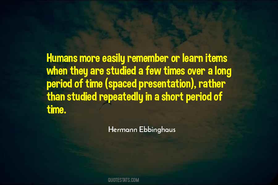 Hermann Ebbinghaus Quotes #1478480
