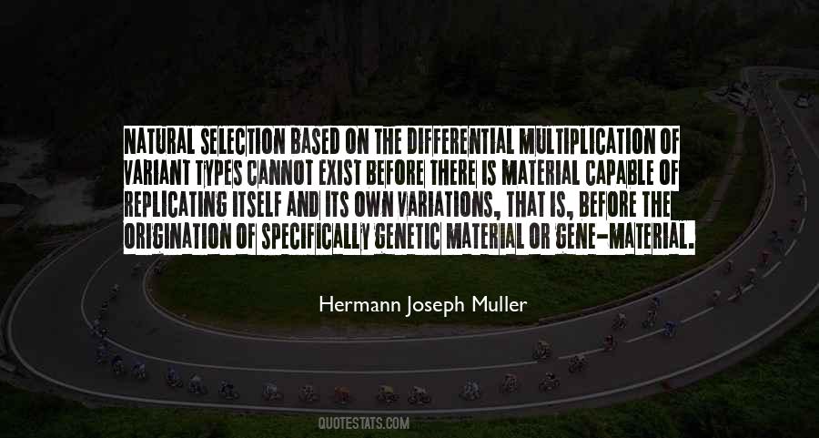 Hermann Joseph Muller Quotes #865176