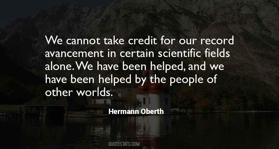 Hermann Oberth Quotes #880343