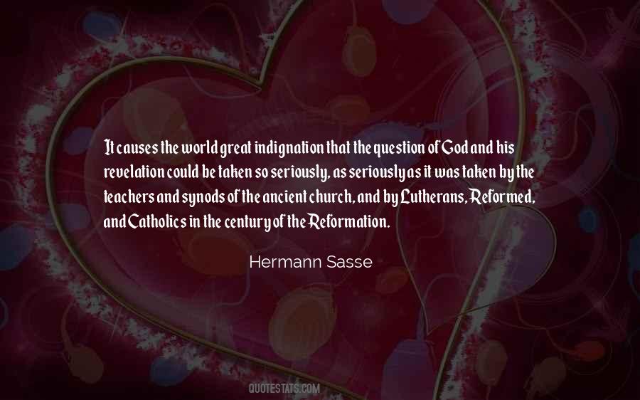 Hermann Sasse Quotes #1044279
