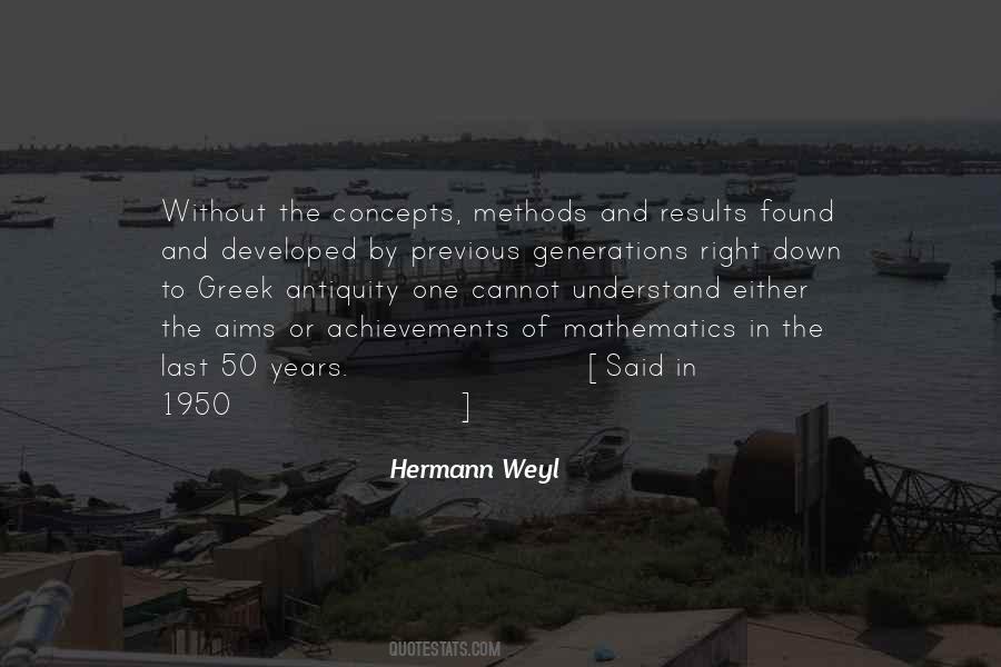 Hermann Weyl Quotes #1496447