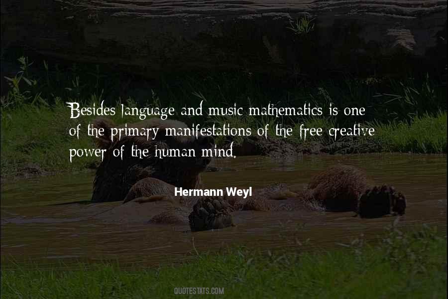 Hermann Weyl Quotes #1571721