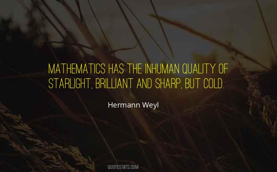 Hermann Weyl Quotes #1756494