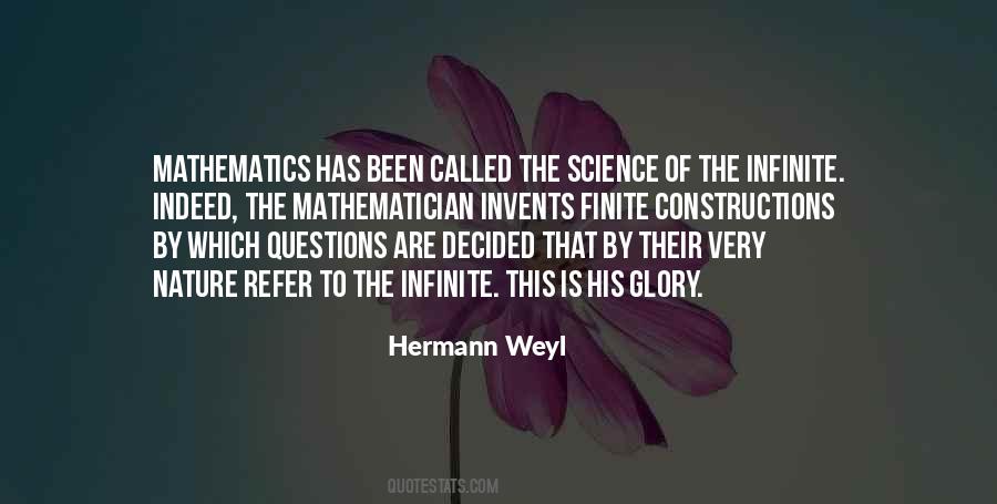 Hermann Weyl Quotes #409613