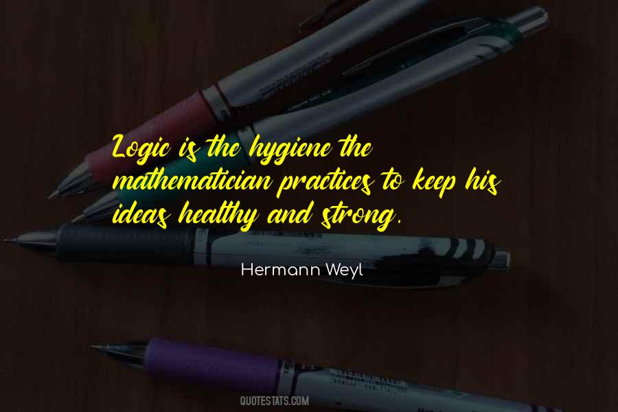 Hermann Weyl Quotes #825256