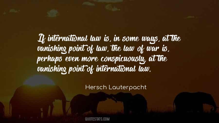 Hersch Lauterpacht Quotes #865151