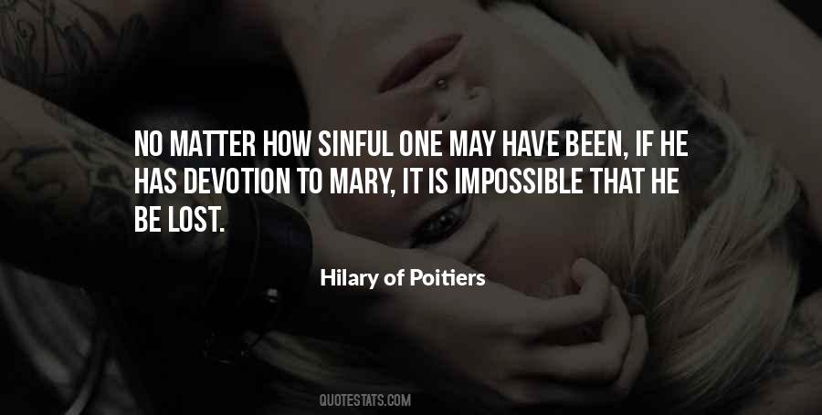 Hilary Of Poitiers Quotes #740514