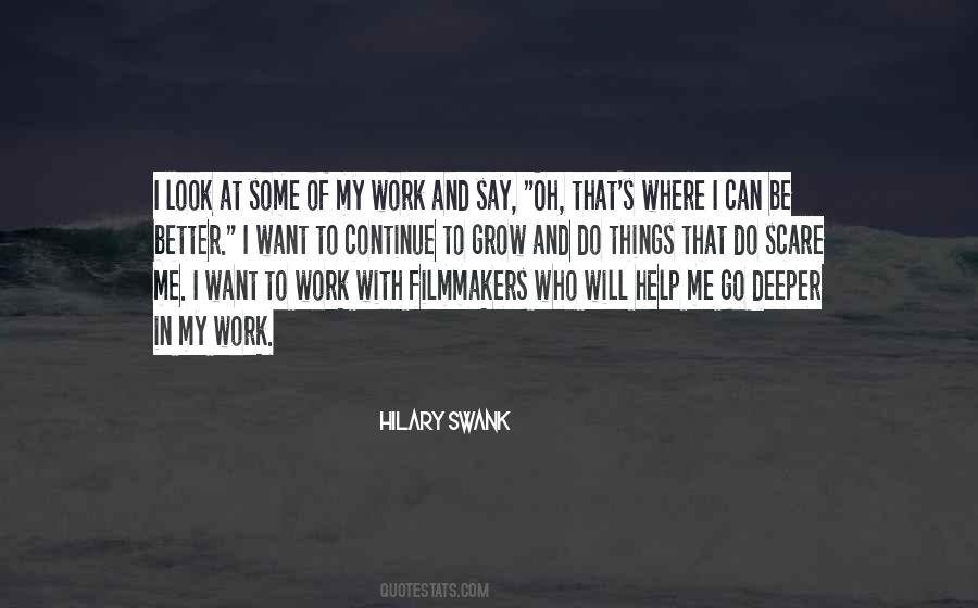 Hilary Swank Quotes #13087