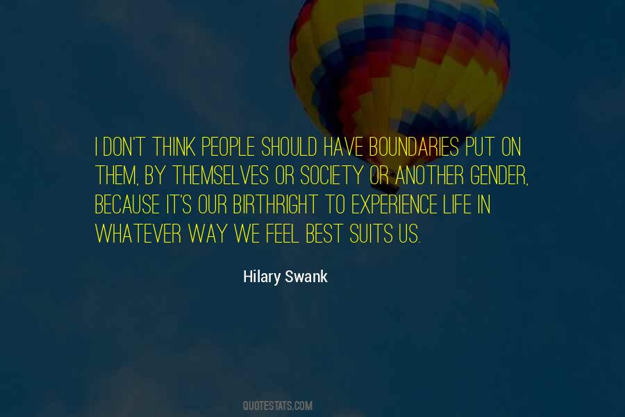 Hilary Swank Quotes #1689862