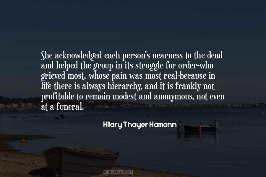 Hilary Thayer Hamann Quotes #1073562