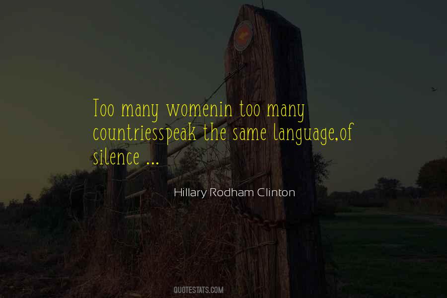 Hillary Rodham Clinton Quotes #1341070