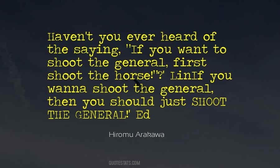 Hiromu Arakawa Quotes #1472277