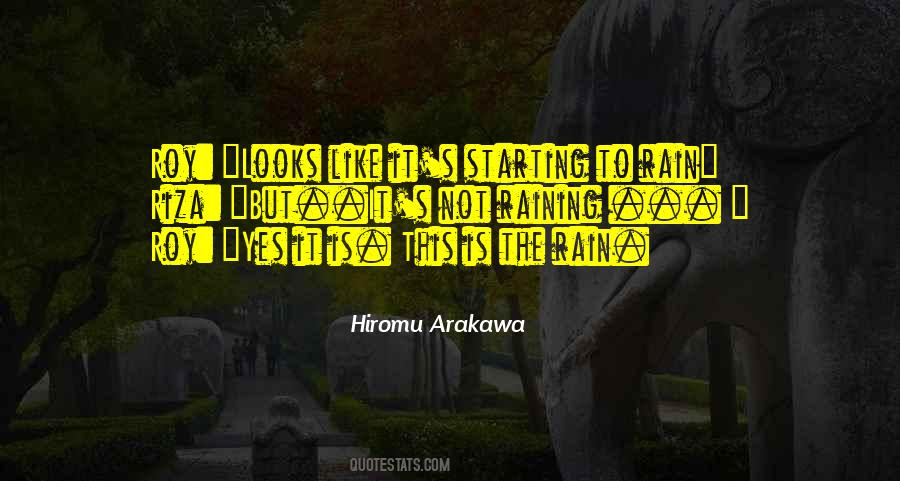 Hiromu Arakawa Quotes #1784421