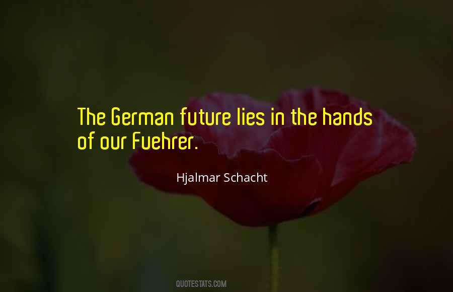 Hjalmar Schacht Quotes #583720