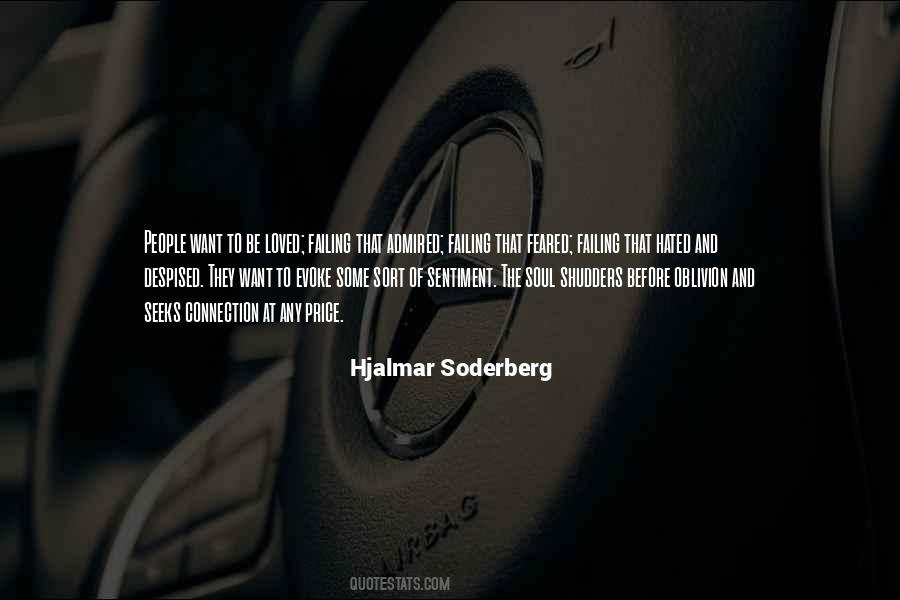 Hjalmar Soderberg Quotes #514416