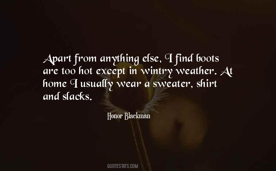 Honor Blackman Quotes #1004802