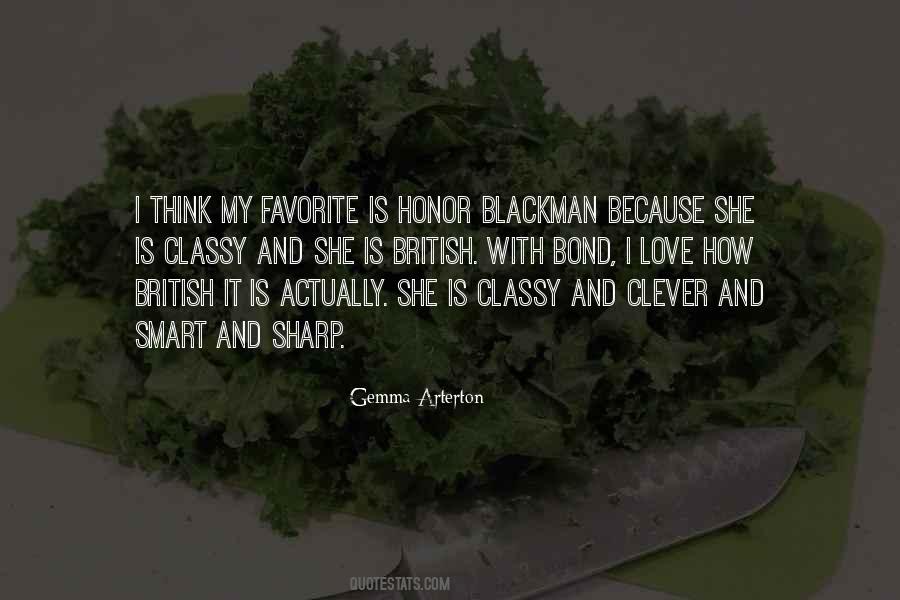 Honor Blackman Quotes #1295324