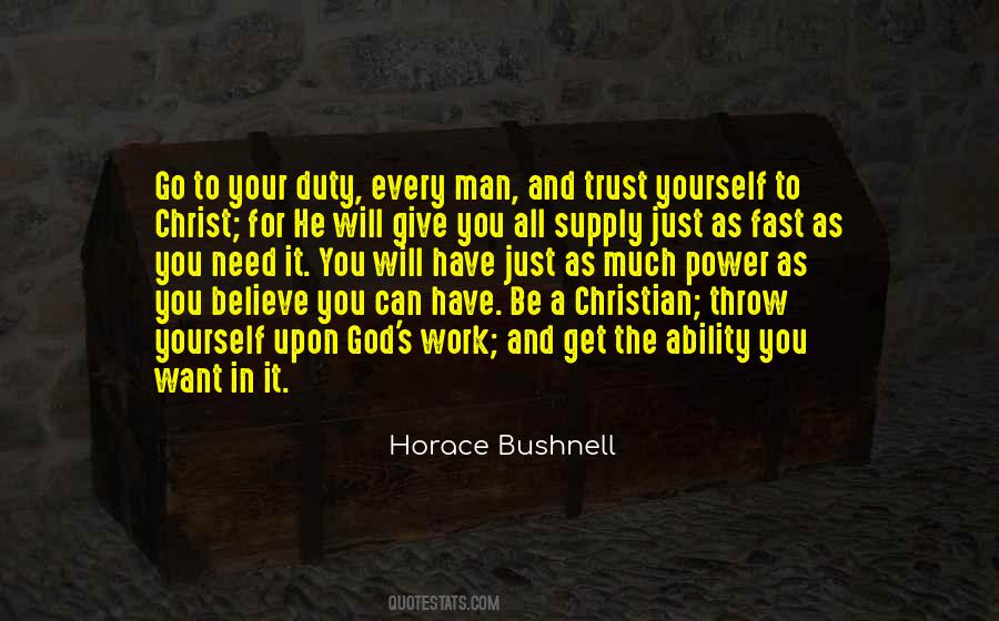 Horace Bushnell Quotes #1434975