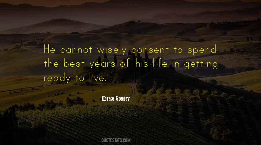 Horace Greeley Quotes #1371206