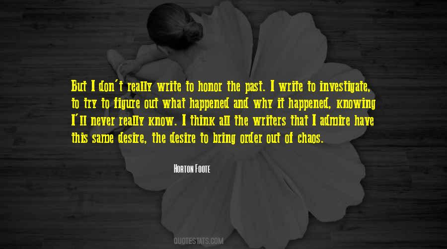 Horton Foote Quotes #289020