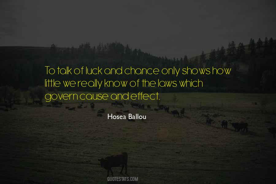 Hosea Ballou Quotes #1188001