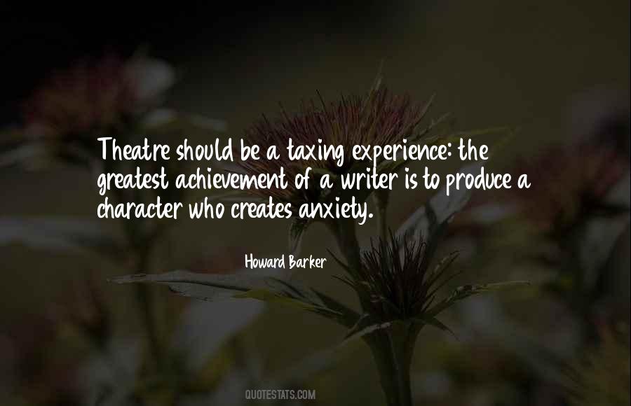 Howard Barker Quotes #1507356