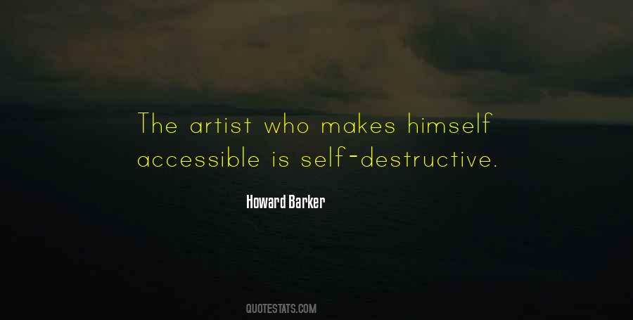 Howard Barker Quotes #952175