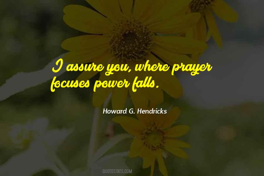 Howard Hendricks Quotes #1091407