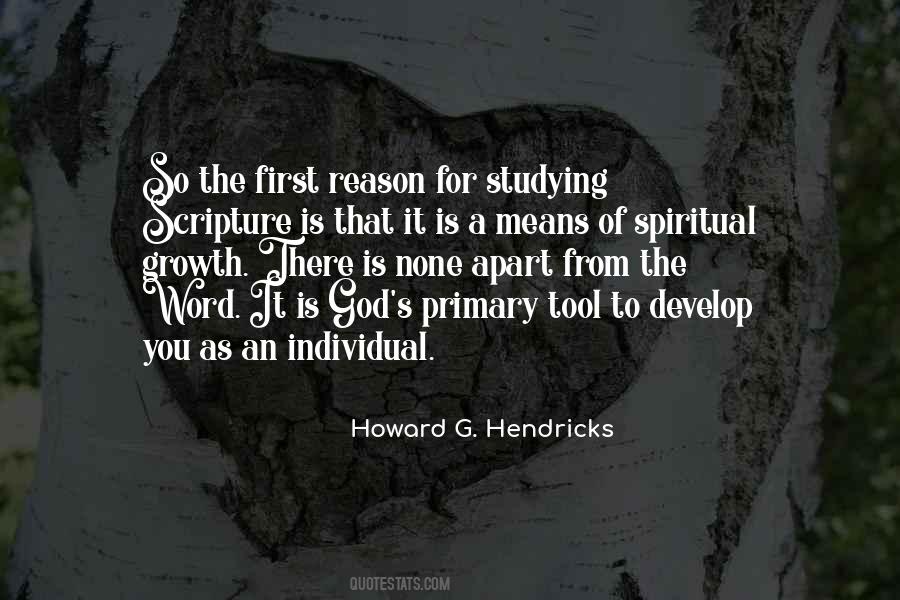 Howard Hendricks Quotes #669182