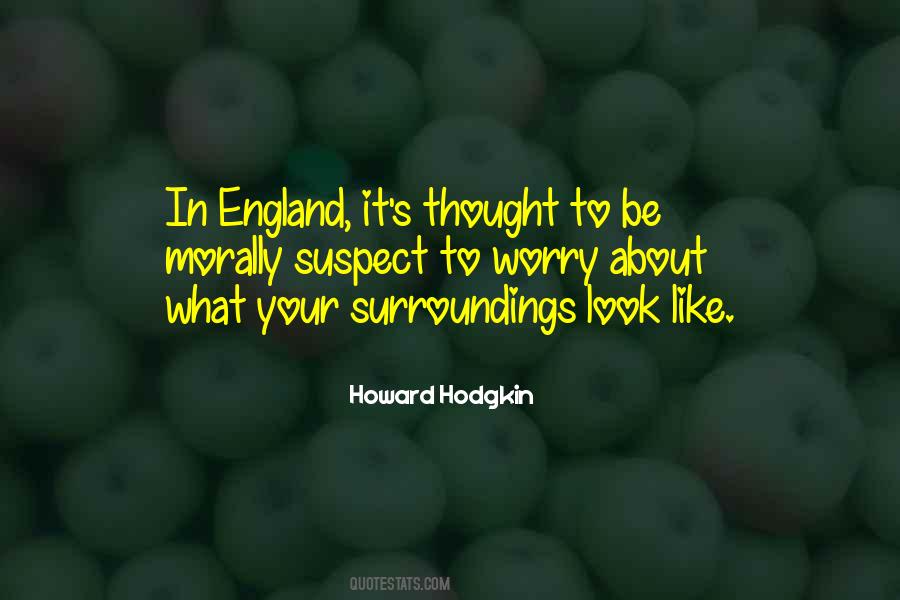 Howard Hodgkin Quotes #1013103