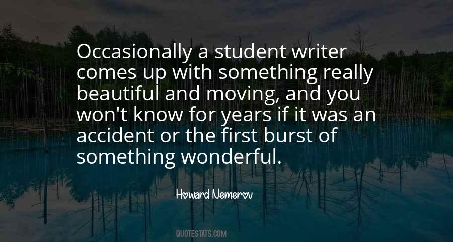 Howard Nemerov Quotes #1100864