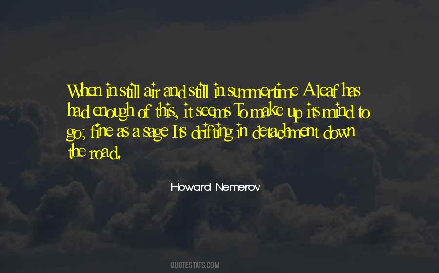 Howard Nemerov Quotes #1410943